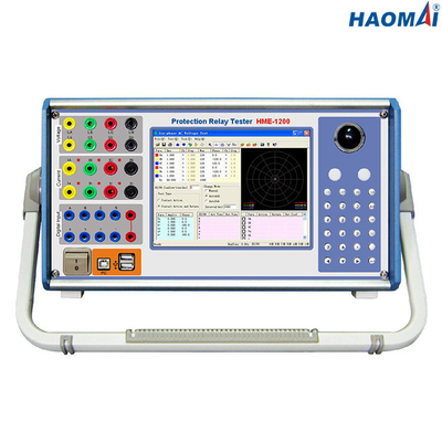 8 inç LCD Ekranlı 44.75lb Koruma Rölesi Test Cihazı