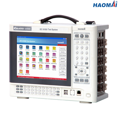 HAOMAI Çok Modlu IEC 61850 Testi, 8.82 Lb Koruma Rölesi Test Cihazı