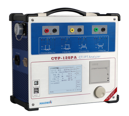 9kg Multitap CT PT Akım Trafosu Analizörü IEC Test Standardı