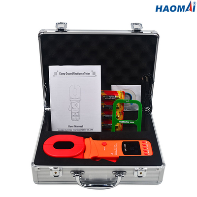 1200 Ohm Toprak Kelepçesi Toprak Direnci Test Cihazı USB Arayüzü 2 Kez/S