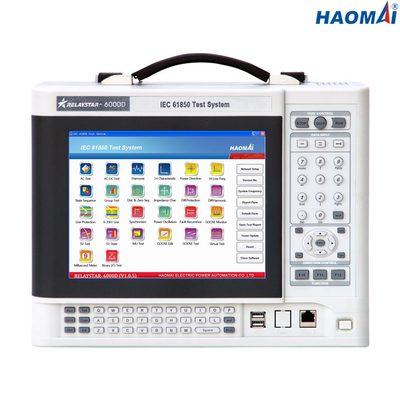 HAOMAI Çok Modlu IEC 61850 Testi, 8.82 Lb Koruma Rölesi Test Cihazı
