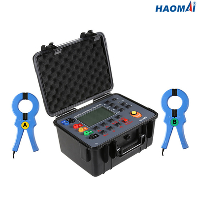 Çift Kelepçeli ISO9001 1000A Toprak Direnci Test Cihazları 3700V / Rms